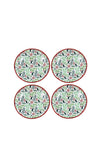 Peggy Wilkins Graceful Porcelain Dinner Plates, Set of 4