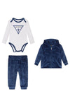 Guess Baby Boy 3 Piece Take Me Home Set, Navy