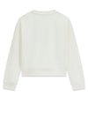 Guess Older Girl Long Sleeve Sweater, Off White