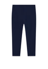Guess Mini Girl Foil Heart Logo Legging, Navy
