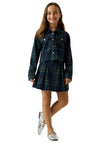 Guess Older Girl Twill Mini Skirt, Green