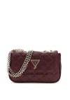 Guess Girl Mini Quilted Crossbody Bag, Wine
