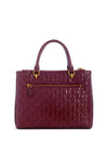 Guess Aveta Medium Satchel Bag, Merlot