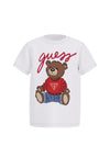 Guess Baby Boy Teddy Short Sleeve Tee, White