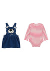 Guess Baby Girl 2 Piece Dress Set, Pink