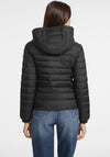 Guess Womens Quilted Short Jacket, Black