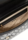 Guess Katey Woven Crossbody Bag, Black