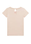 Guess Older Girl Pearl Short Sleeve Tee, Pink