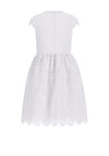 Guess Older Girl Short Sleeve Lace Dress, White
