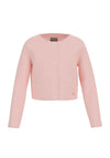 Guess Older Girl Faux Leather Cropped Jacket, Nude Pink