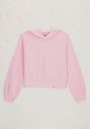 Guess Older Girl Long Sleeve Hoodie, Pink