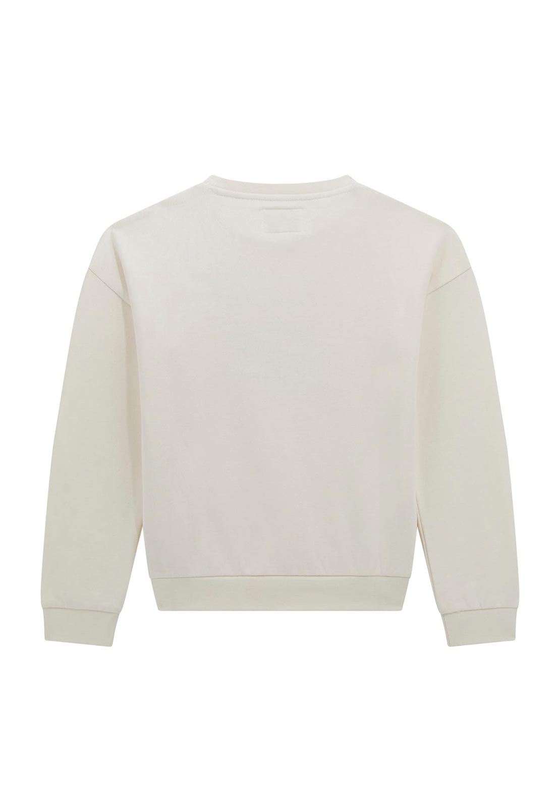 Guess Older Girl Long Sleeve Sweater, Off White