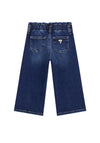 Guess Mini Girl Sequins Star Wide Leg Jean, Blue