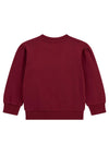 Guess Mini Girl Teddy Long Sleeve Sweater, Wine