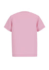 Guess Baby Girl Teddy Short Sleeve Tee, Pink