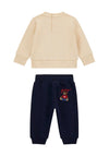 Guess Baby Teddy Bear 2 Piece Tracksuit, Beige