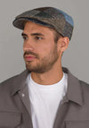 Hanna Hats Vintage Patchwork Tweed Cap, Multi