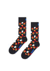 Happy Socks 3 Pair Food Socks Giftbox, Navy UK 7.5-11.5