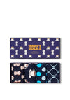 Happy Socks 4 Pack Coffee Socks Gift Set, Green Multi
