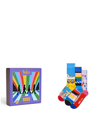 Happy Socks Beatles 3 Pack Socks Gift Set, Multi