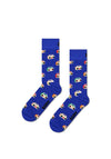 Happy Socks Boom Box Socks, Blue UK 7.5-11.5