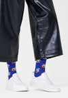 Happy Socks Boom Box Socks, Blue UK 7.5-11.5