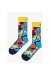 Happy Socks Captain America Socks, Blue