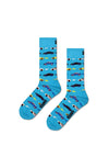 HAPPY SOCKS CAR STRIPE SOCK