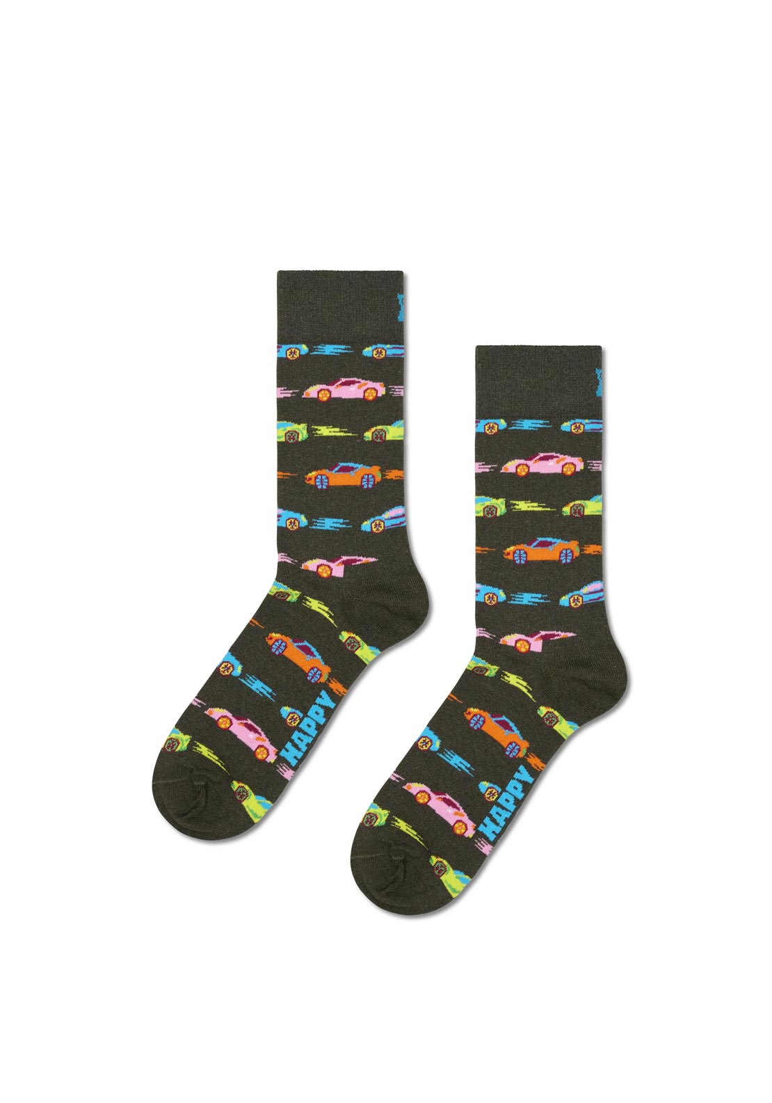 HAPPY SOCKS CAR STRIPE SOCK