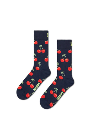 Happy Socks Cherry Socks, Navy Multi