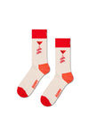 Happy Socks Cin Cin Socks, Red Multi