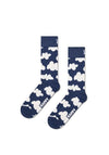 Happy Socks Cloudy Socks, Navy