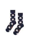 Happy Socks Espresso Socks, Navy Multi