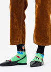 Happy Socks Late Night Socks, Green Multi