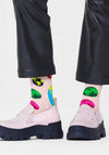 Happy Socks Planet Earth Socks, Neutral Multi EU41-46