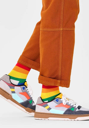 Happy Socks Pride Stripe Socks, Multi