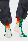 Happy Socks Santas Beard Socks, Green EU41-46