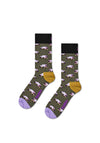 Happy Socks SUV Socks, Purple Multi