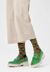 Happy Socks Tiger Dot Socks, Black Multi UK 7.5-11.5