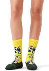 Happy Socks World Cup Brazil Socks, Yellow Multi