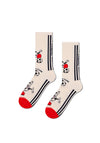 Happy Socks World Cup England Socks, Ivory Multi