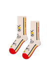 Happy Socks World Cup Germany Socks, Ivory Multi