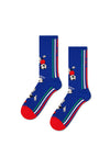 Happy Socks World Cup Italy Socks, Blue Multi