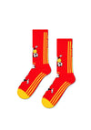 Happy Socks World Cup Spain Socks, Red Multi
