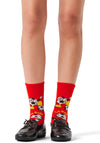 Happy Socks World Cup Spain Socks, Red Multi