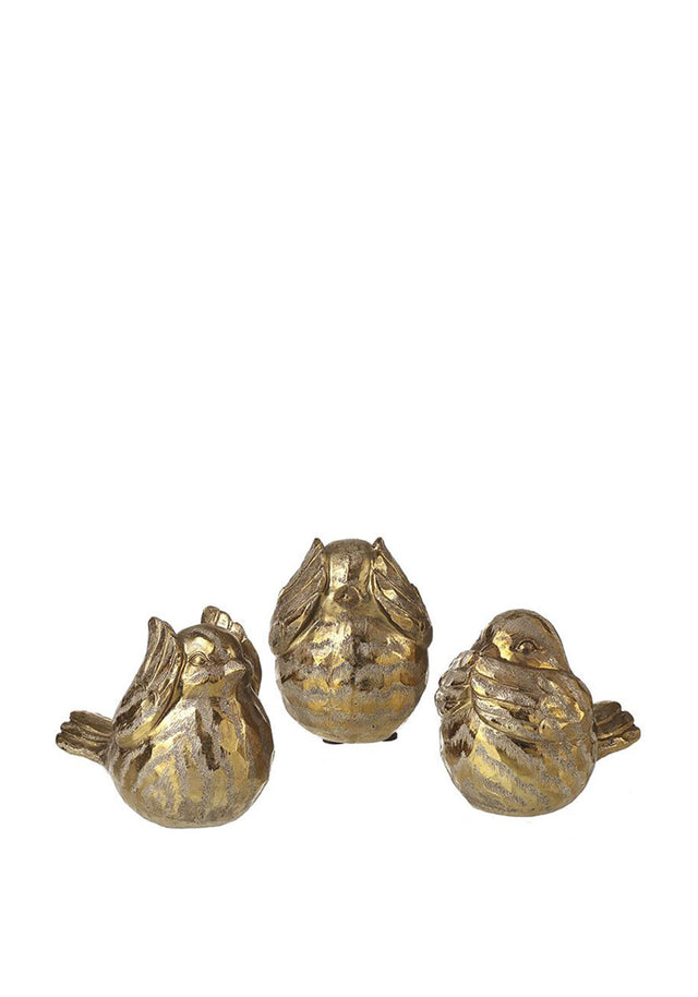 GOLD HEAR SPEAK SEE NO EVIL