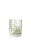 LRG SNOWY TREES SCENE CANDLE