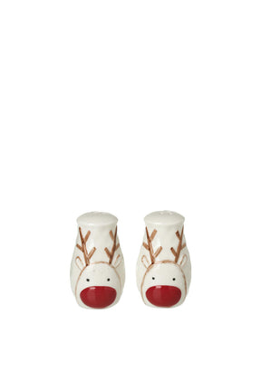 RED NOSE REINDEER SALT PEPPER