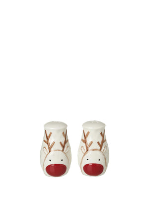 RED NOSE REINDEER SALT PEPPER