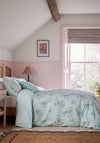 BLOSSOM PRINT COVER SET KS AQUA